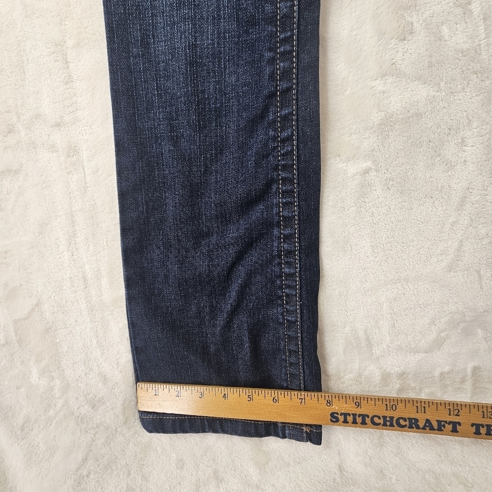 Harley-Davidson Bootcut Jeans Women’s 2 Dark Wash Denim Motorcycle Rider Biker - Picture 8 of 15